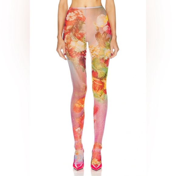 Women’s Jean Paul Gaultier Crop Leggings Set (worn once) - Picture 2 of 4